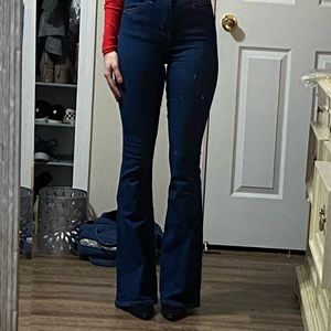 Topshop flared Jamie jeans!